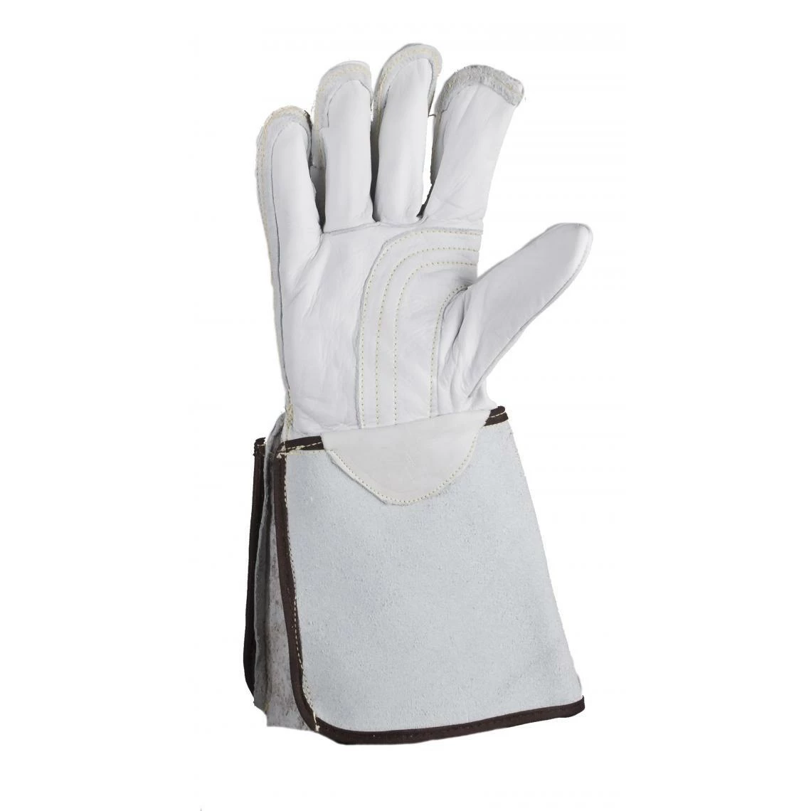 Horizon Linesman Hi-Vis Leather Work Gloves 4 Horizon Linesman Hi-Vis Leather Work Gloves