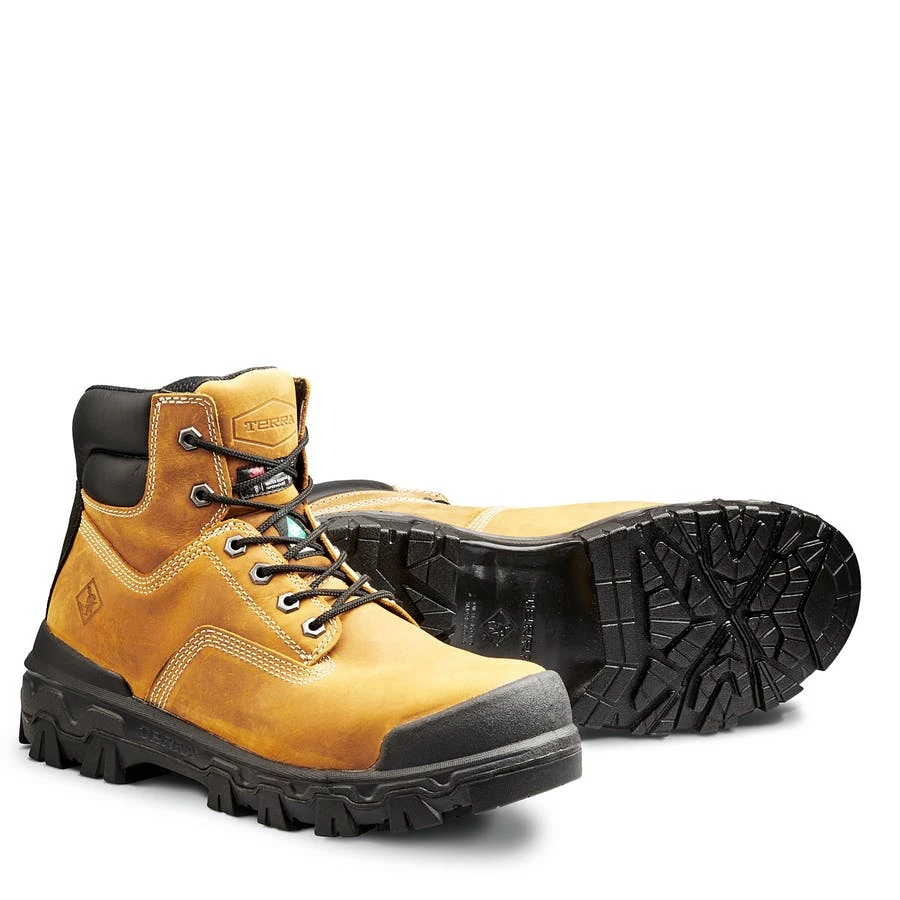 Terra Safety Footwear Terra Sentry 2020 6" Waterproof Leather Men's Safety Boots | Sizes 7 - 15 13 Terra Safety Footwear Terra Sentry 2020 6" Waterproof Leather Men's Safety Boots | Sizes 7 - 15
