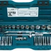 Signet 1/2" Drive 28 Piece SAE Socket Set | 3/8" - 1 1/4" Regular | 3/8" - 7/8" Deep