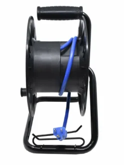 Lighting FlexiCord Extension Cord Storage Reel W/ 4 Grounded Outlets, 15A Circuit Breaker & Switch