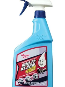Kleen Flo Kleen-Flo Multi-Kleen Plus Advanced Industrial Cleaner - 900 Ml Spray Bottle - Case Of 12 Cleaning Supplies
