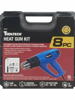 ToolTech® Dual Temperature Heat Gun Kit Electrical Tools 15 ToolTech® Dual Temperature Heat Gun Kit Electrical Tools