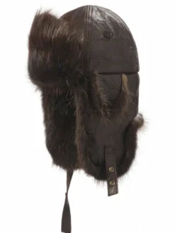 Crowncap Beaver Long Aviator | Brown/Natural