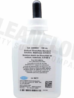 Water Testing Supplies Hach 2408932 Sodium Thiosulfate Solution, 100 ML