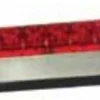 Techspan Red Rectangular LED Warning Light (Strobe Pattern)