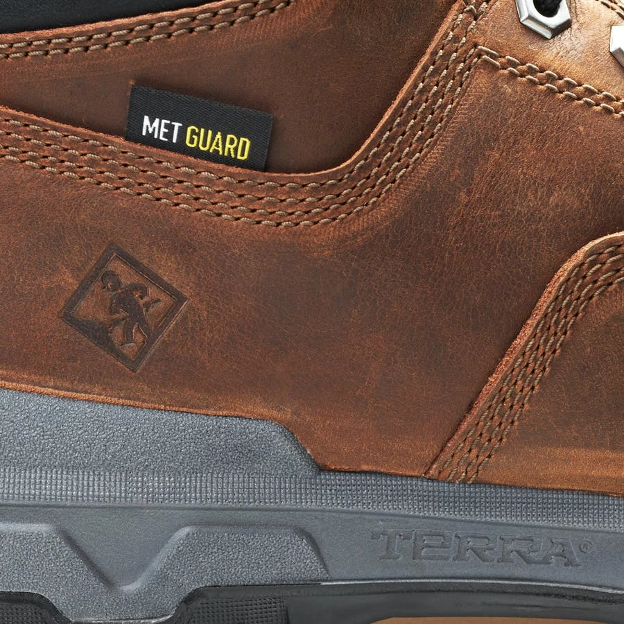 Terra Safety Footwear Terra Sentry 6" Men's Internal Met Guard | Sizes 7 - 15 6 Inch Safety Boots 16 Terra Safety Footwear Terra Sentry 6" Men's Internal Met Guard | Sizes 7 - 15 6 Inch Safety Boots