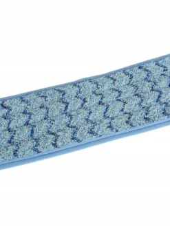 Globe Commercial Products Microfiber Flat Mop Wet Pads