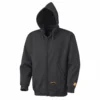 Pioneer FR/Arc Rated Zip Style Heavyweight Cotton Fleece Hoodie | Black | Sizes Small To 7XL Flame Resistant Work Wear