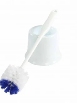 Globe Commercial Products Commercial Toilet Brush And Caddy Set Cleaning Tools