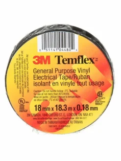 3M Temflex General Use Electrical Tape - Pack Of 10 Rolls Electrical Supplies