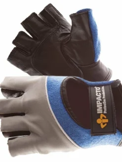 Impacto Open Finger Gel Palm Breathable Work Glove Work Gloves 9 Impacto Open Finger Gel Palm Breathable Work Glove Work Gloves