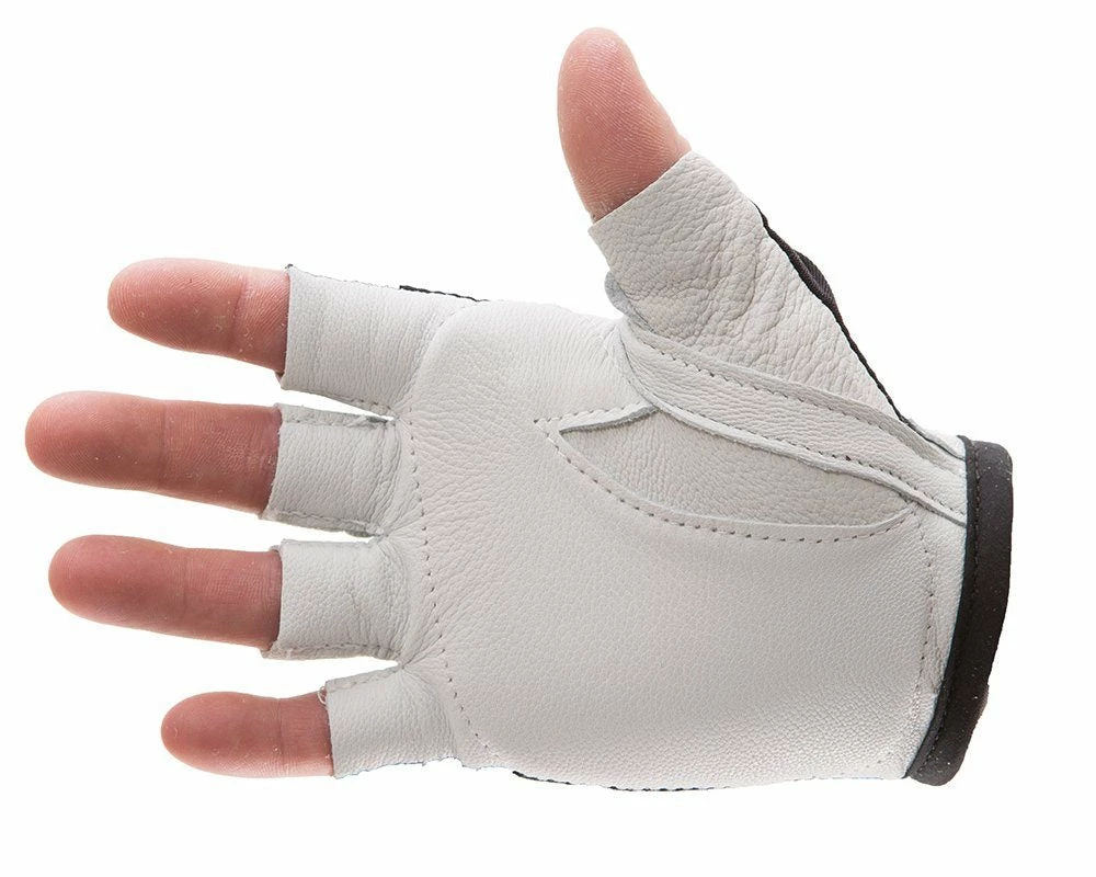 Work Gloves Impacto 401-30 Anti-Impact Pearl Leather Series Half Finger Glove With VEP Impact Protection 4 Work Gloves Impacto 401-30 Anti-Impact Pearl Leather Series Half Finger Glove With VEP Impact Protection