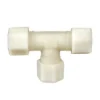 Tubing And Fittings Jaco Kynar Compression Tube Union Tees