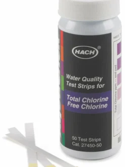 Water Testing Equipment Hach 2745050 Free & Total Chlorine Test Strips | 0 - 10 Mg/L