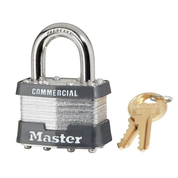 Maintenance Supplies MasterLock Commercial Grade Laminated Steel Padlock, Keyed Alike 3 Maintenance Supplies MasterLock Commercial Grade Laminated Steel Padlock, Keyed Alike