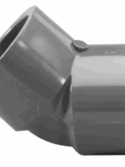 Lasco 1/2" To 6" Schedule 80 PVC Socket Weld 45° Elbows