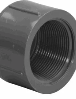 Lasco 1/2" To 4" Schedule 80 PVC Threaded Pipe Caps