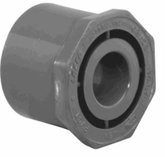 Lasco Sch 80 PVC Male Spig X Female Sock Reducer Bushings | 1/4" To 6" 3 Lasco Sch 80 PVC Male Spig X Female Sock Reducer Bushings | 1/4" To 6"