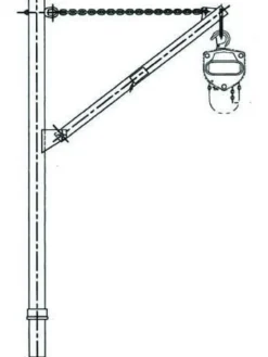 Pump Accessories Flygt 13520139 Portable Pump Lifting Davit