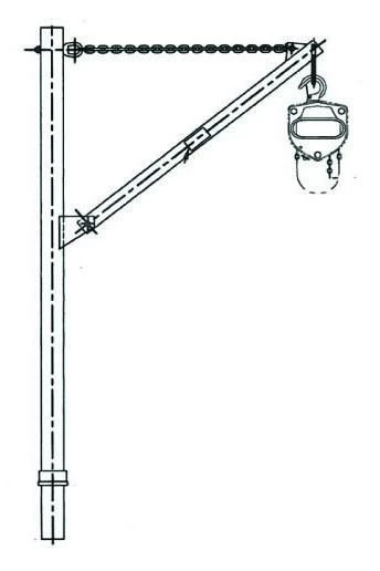 Pump Accessories Flygt 13520139 Portable Pump Lifting Davit 3 Pump Accessories Flygt 13520139 Portable Pump Lifting Davit