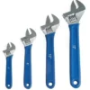 ToolTech® 4 Piece Adjustable Wrench Set Hand Tools