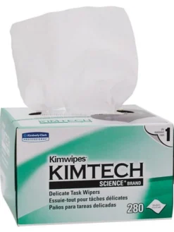 KimTech Kimwipes 34120 Single Ply Delicate Task Wipers | 8.4" X 12" Laboratory Supplies
