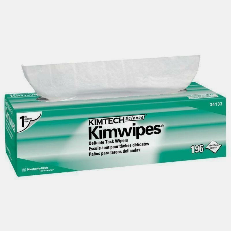 KimTech Kimwipes 34133 Single Ply Delicate Task Wipers | 12" X 12" 3 KimTech Kimwipes 34133 Single Ply Delicate Task Wipers | 12" X 12"
