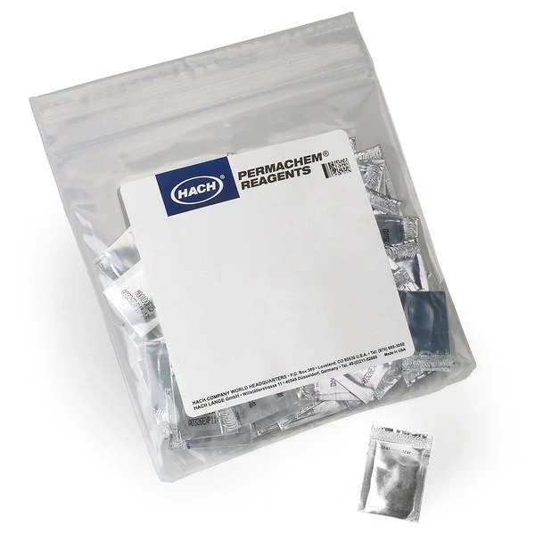 Hach FerroVer Iron Reagent Powder Pillows | 100/pk 3 Hach FerroVer Iron Reagent Powder Pillows | 100/pk