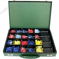Automotive Supplies Techspan Solderless Terminal Assortment Kit – 500 Piece