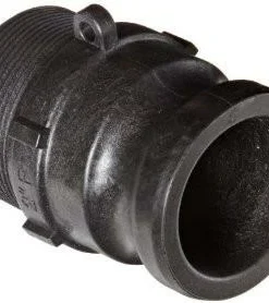 Greenline Hose And Fittings Polypropylene Camlock Type F | Male Camlock X MPT | 1" To 4" Sizes