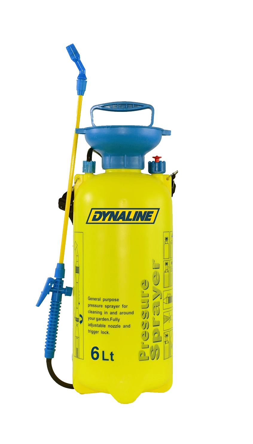 Dynaline Handheld Pressure Sprayer With Hose And Wand Cleaning Tools 3 Dynaline Handheld Pressure Sprayer With Hose And Wand Cleaning Tools