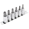 Hand Tools Jet 3/8" Drive Torx Socket Bit Set | Tamperproof | 2" Length | 6 Piece