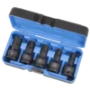 Power Tool Accessories Jet 3/4" Drive Metric Impact Hex Bit Socket Set | 5 Piece