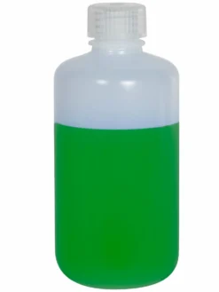 Nalgene Narrow Mouth Pass-Port IP2 HDPE Shipping Bottles With Caps