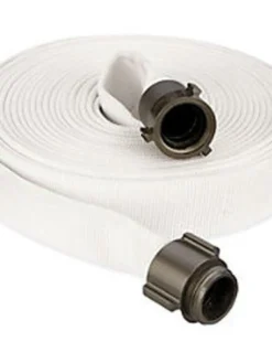 Greenline 1-1/2" Single Jacket Fire Hose Assemblies C/w Hard-Coat Aluminum NPSH Swivel Fittings Hose And Fittings