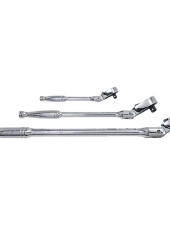 Jet Oval Flex Head Chrome Ratchet Wrenches - 48 Tooth