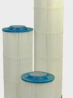 Harmsco Hurricane Harmsco 10" X 7.75" OD Hurricane NSF Pleated Polyester Sediment Filters | 1 Micron - 20 Micron Commercial Water Filters And UV Parts