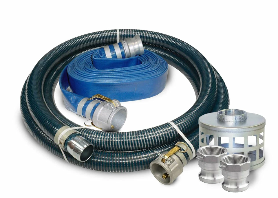Cleanflow Hose And Fittings Standard Duty Suction/Discharge Trash Pump Hose Kits 3 Cleanflow Hose And Fittings Standard Duty Suction/Discharge Trash Pump Hose Kits