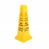 Globe Commercial Products Cleaning Tools Bilingual Safety Cones
