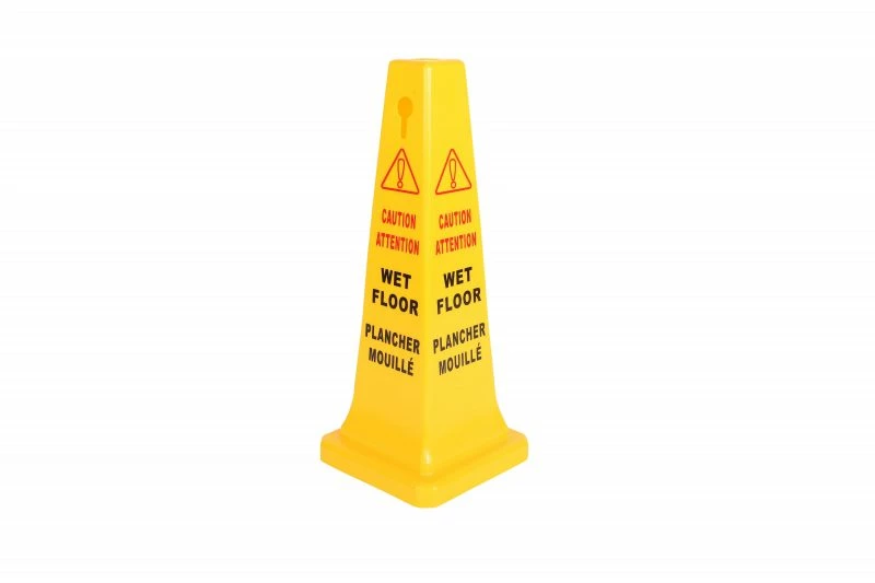 Globe Commercial Products Cleaning Tools Bilingual Safety Cones 3 Globe Commercial Products Cleaning Tools Bilingual Safety Cones