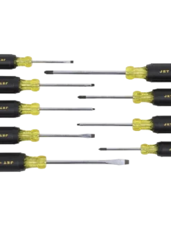Hand Tools Jet Cushion Grip Screwdriver Set - 9 Piece