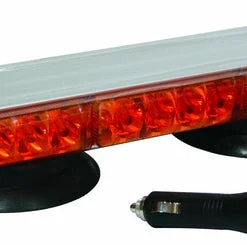 Techspan Magnetic Mount LED Light Bars W/ Multi Flash Patterns