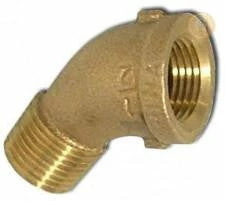 Cleanflow Lead Free Cast Brass Street 45° Elbow Pipe Fittings
