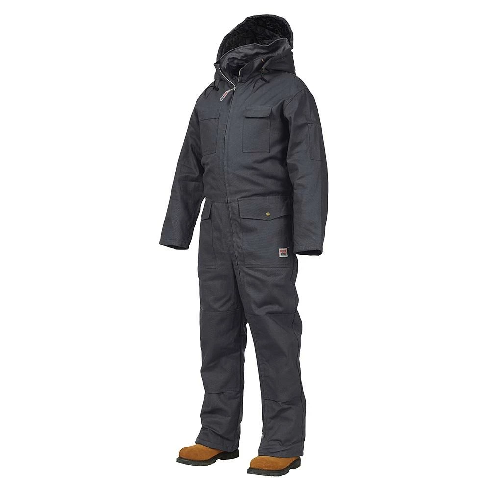 Work Wear Work King 7760 Deluxe Insulated Cotton Duck Coveralls | Black | S-5XL 3 Work Wear Work King 7760 Deluxe Insulated Cotton Duck Coveralls | Black | S-5XL