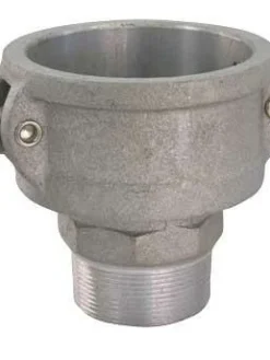 Greenline Aluminum Jump Size Camlock Type B | Female Camlock X MPT | 2" To 4" Sizes Hose And Fittings