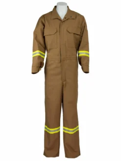 KELTEK Apparel KELTEK 7981S Flame Resistant 11oz Welding Coverall | Brown | Sizes 40-60 (HRC 2) Flame Resistant Work Wear