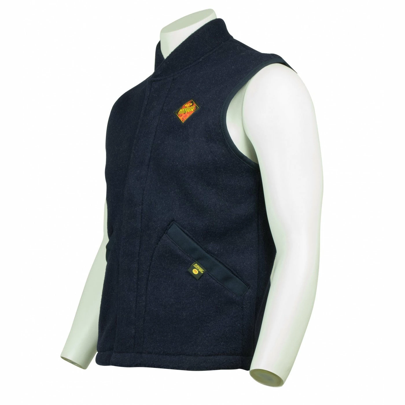 KELTEK Apparel KELTEK 7985V Flame Resistant Fleece Vest | Navy | S-4XL (HRC 2) Flame Resistant Work Wear 5 KELTEK Apparel KELTEK 7985V Flame Resistant Fleece Vest | Navy | S-4XL (HRC 2) Flame Resistant Work Wear