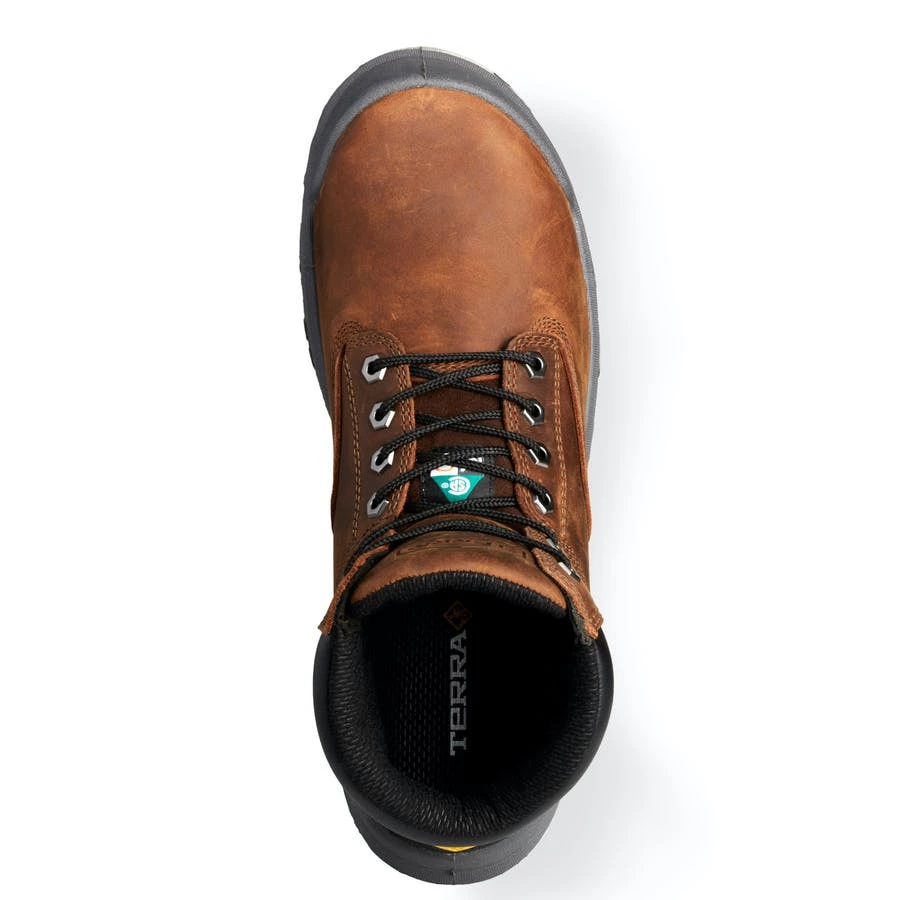 Terra Safety Footwear Terra Sentry 6" Men's Internal Met Guard | Sizes 7 - 15 6 Inch Safety Boots 13 Terra Safety Footwear Terra Sentry 6" Men's Internal Met Guard | Sizes 7 - 15 6 Inch Safety Boots