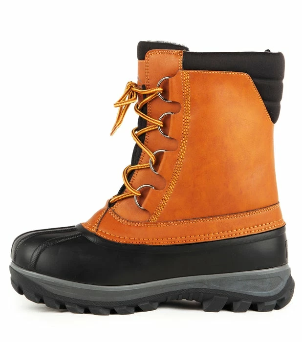 Acton Yukon Waterproof Synthetic Leather Plain Toe Boots | Sizes 7 - 14 Plain Toe Work Boots 10 Acton Yukon Waterproof Synthetic Leather Plain Toe Boots | Sizes 7 - 14 Plain Toe Work Boots
