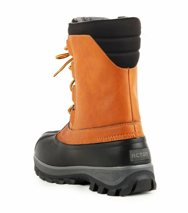 Acton Yukon Waterproof Synthetic Leather Plain Toe Boots | Sizes 7 - 14 Plain Toe Work Boots 11 Acton Yukon Waterproof Synthetic Leather Plain Toe Boots | Sizes 7 - 14 Plain Toe Work Boots